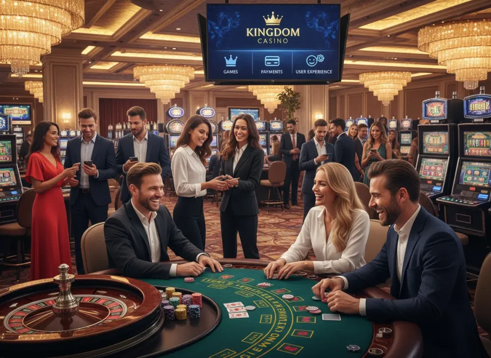 Kingdom casino review with games and payment details