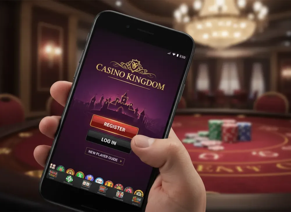 Casino kingdom registration account setup guide
