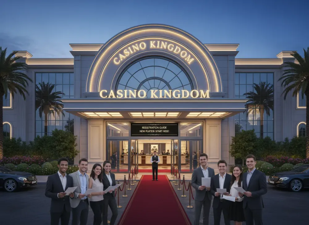 Casino kingdom registration account setup guide